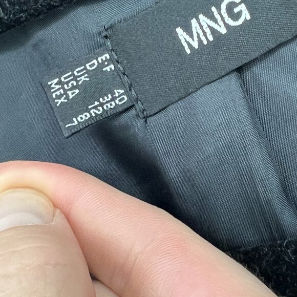 MNG Size 8 Black Wrap Jacket - Picture 5 of 10